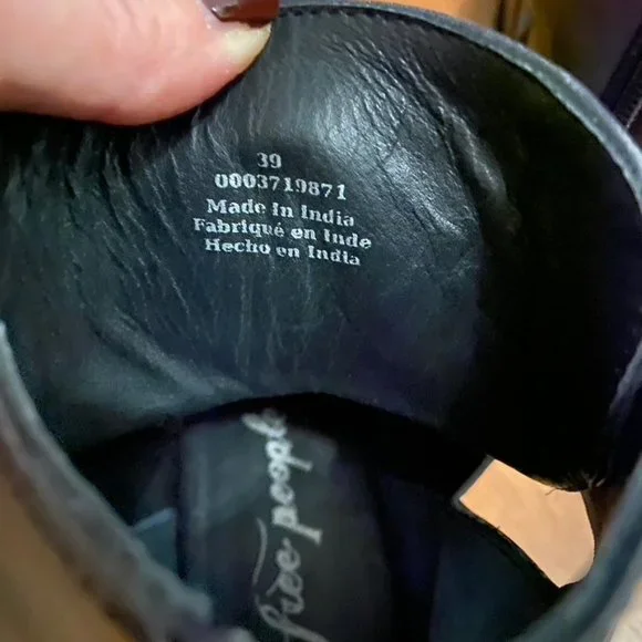 Free People Hydra Huarache Lug Boots NWOT - Picture 5 of 7